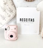 Kit Diário de Receitas - Memórias de Família + Instax mini 11 - Incomum Oficial