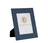 Porta - retrato boucle azul (15x20 cm) - Incomum Oficial