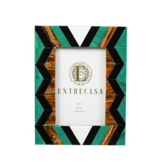 Porta - retrato zigzag (10x15 cm) - Incomum Oficial