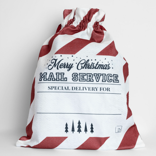 Saco de presente de Natal - Merry Christmas (grande)