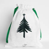 Saco de presente de Natal - Árvore (pequeno) - Incomum Oficial