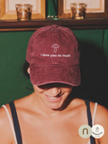 Boné I love you so mush - collab Mercearia Maravilha