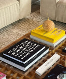 Frase decorativa em madeira - Life - 70cmx5cm - Incomum Oficial