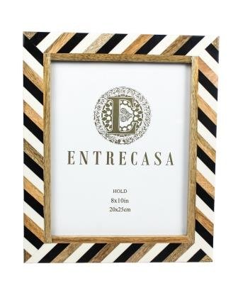 Porta - retrato listrado (20x25 cm) - Incomum Oficial