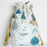 Saco de presente de Natal - Bolas (grande) - Incomum Oficial