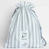Saco de presente de Natal - Listras (pequeno) - Incomum Oficial
