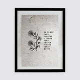 Quadro Muro - Flor - Incomum Oficial
