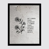 Quadro Muro - Flor - Incomum Oficial