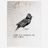 Quadro Muro - Pássaro - Incomum Oficial