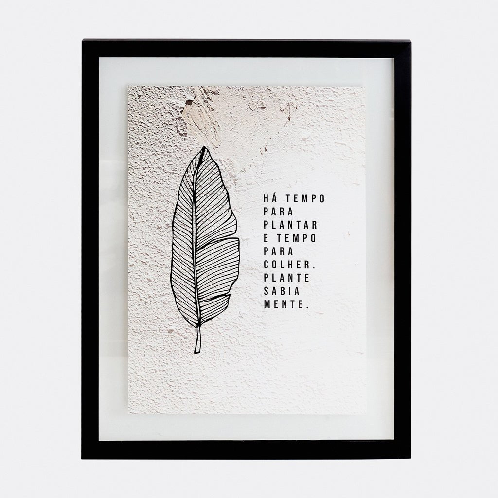 Quadro Muro - Folha - Incomum Oficial