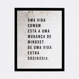 Quadro Muro - Mindset - Incomum Oficial