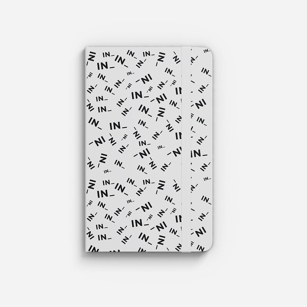 Caderno IN_COMUM branco - capa dura - Incomum Oficial