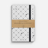 Caderno Ícones brancos IN_COMUM - capa dura - Incomum Oficial