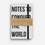 Caderno Conquer the world - capa dura