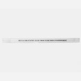 Frase decorativa em madeira - Não seja - 90cmx5cm - Incomum Oficial