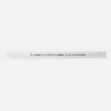 Frase decorativa em madeira - Life - 70cmx5cm - Incomum Oficial