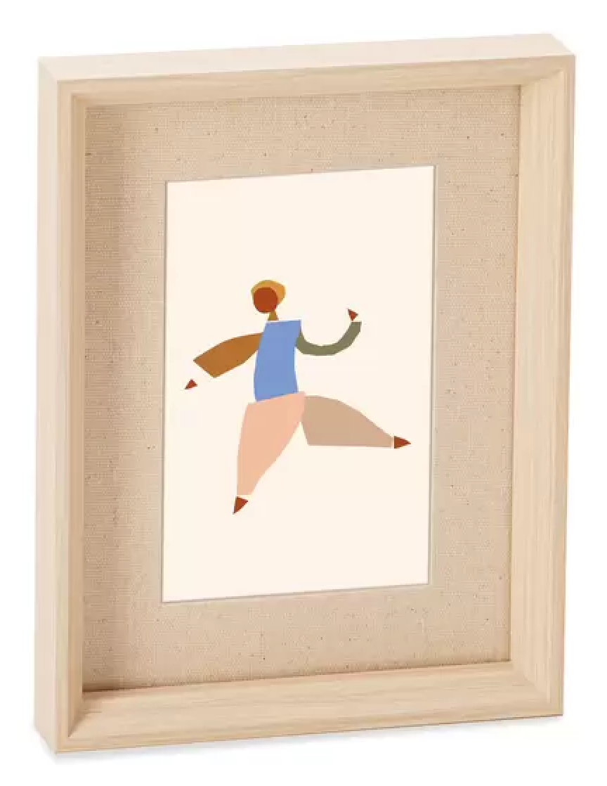 Porta - retrato em linho - P (10x15 cm) - Incomum Oficial