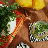 Jogo de porta - copos - Seta - 4 unidades - Incomum Oficial