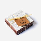 Jogo de porta - copos - ponto preto - 4 unidades - Incomum Oficial