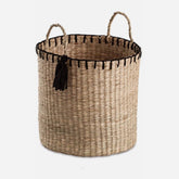 Cesto redondo em seagrass - M - Incomum Oficial