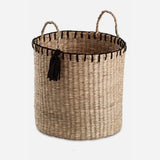 Cesto redondo em seagrass - M - Incomum Oficial
