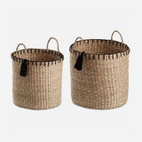 Cesto redondo em seagrass - G - Incomum Oficial