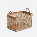 Cesto retangular em seagrass - Incomum Oficial