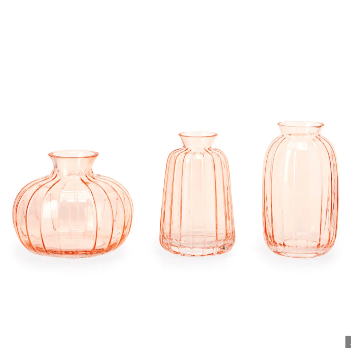 Kit de mini vasos - 3 peças - Incomum Oficial