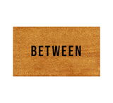 Capacho Between - Tapete de fibra de coco (70x40cm) - Incomum Oficial