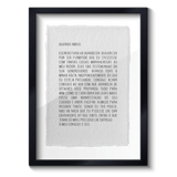 Quadro Meu amigo - Incomum Oficial