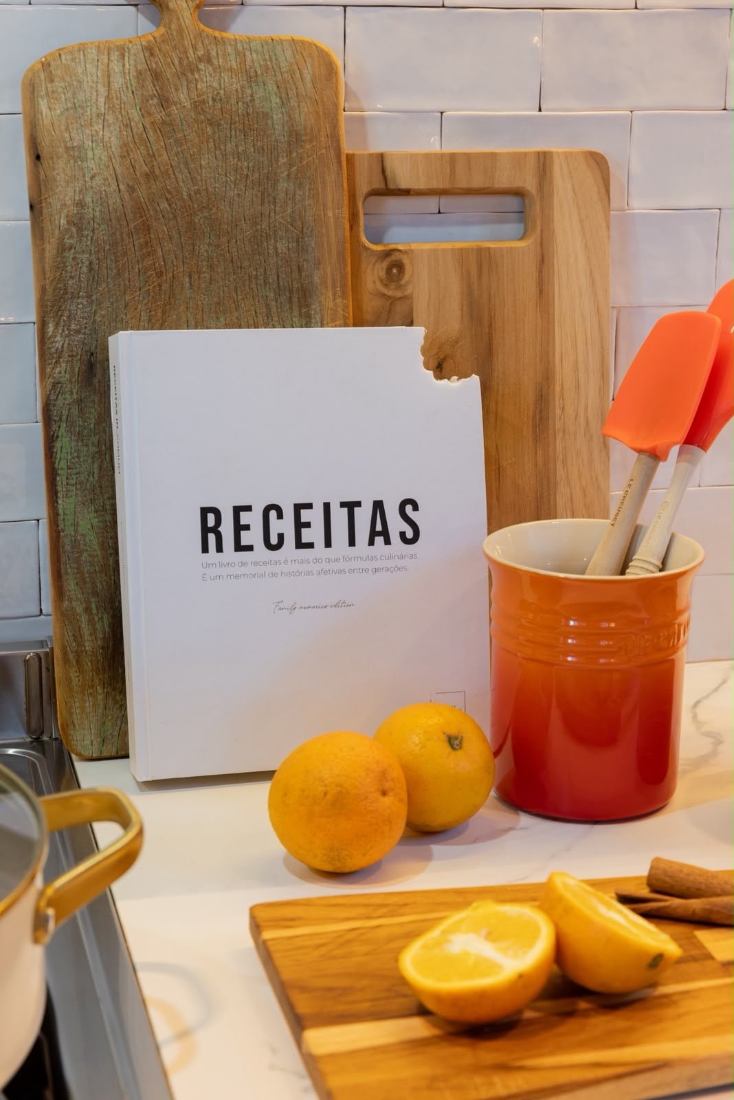 Diário de Receitas - Memórias de Família (avulso) - Incomum Oficial