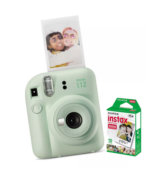 Instax Mini 12 + filme com 10 fotos