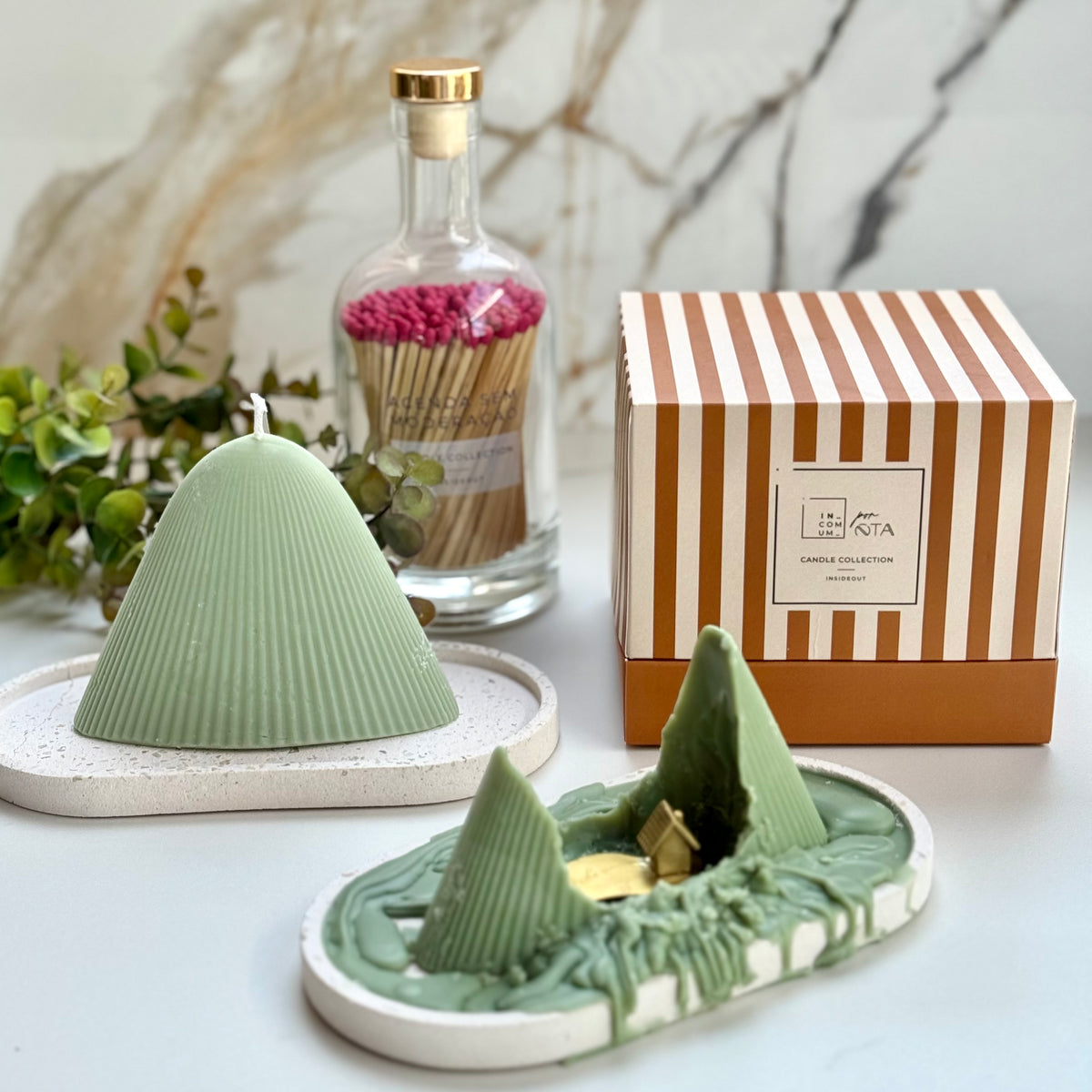 Conjunto Lar - Candle Collection - IN_COMUM por Nara Ota