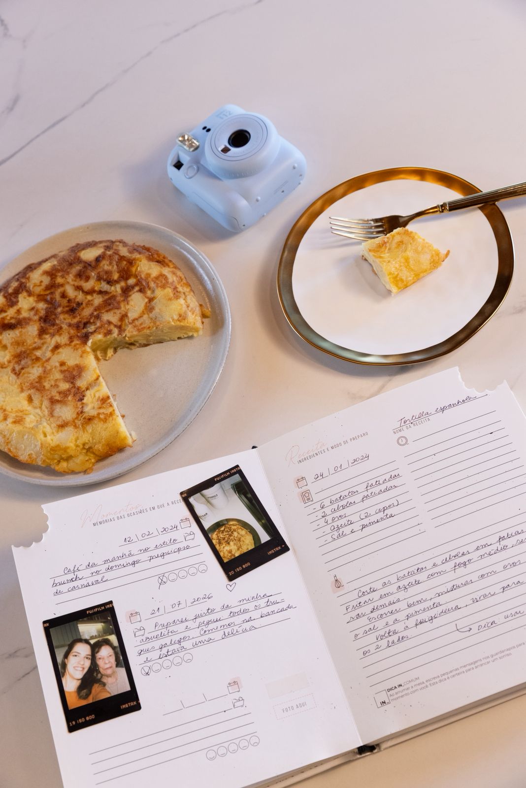 Diário de Receitas - Memórias de Família (avulso) - Incomum Oficial