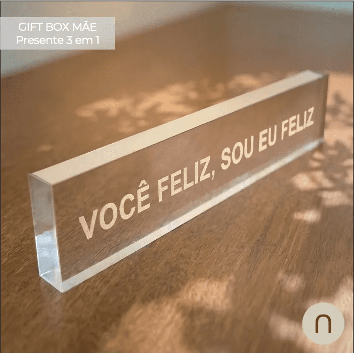 Gift Box Mãe - Herdei de você - Incomum Oficial