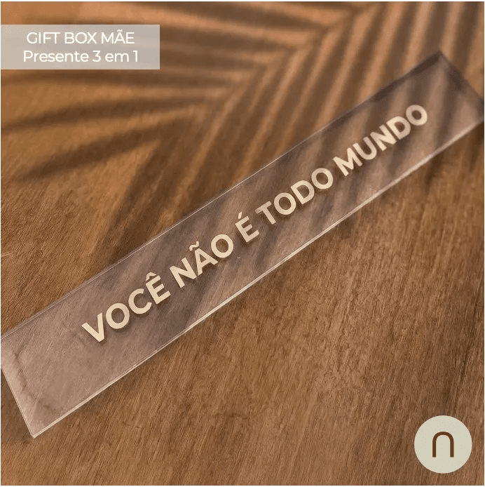 Gift Box Mãe - Herdei de você - Incomum Oficial