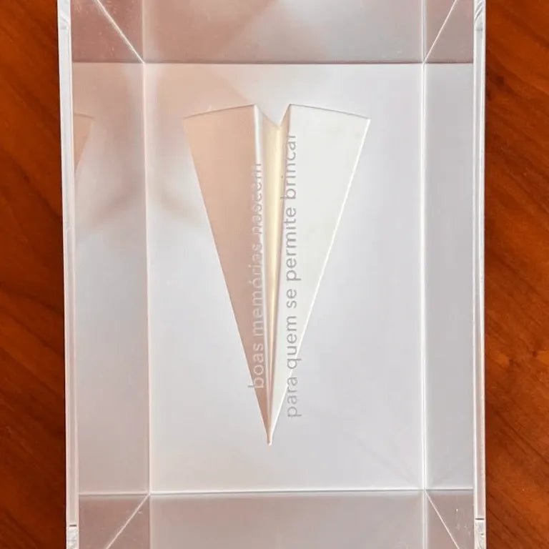 Escultura de avião - Boas Memórias - Incomum Oficial